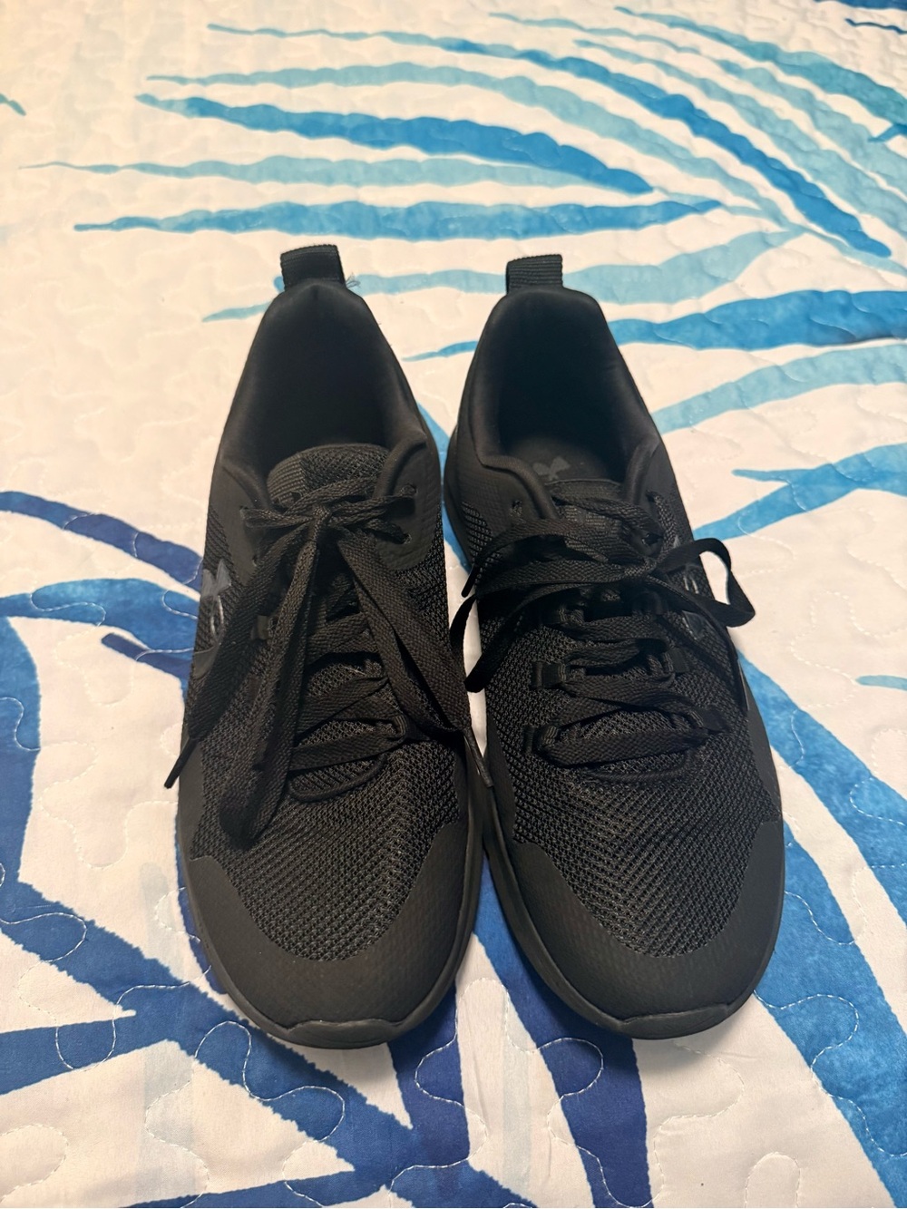 Under Armour Black Mesh Training Sneakers